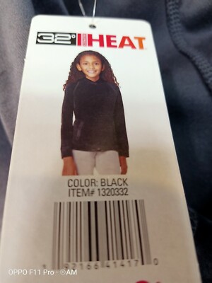 32 DEGREES Girls' Velour Pullover Hoodie, U PICK SIZE & COLOR Very