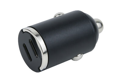 KFZ Adapter für Xiaomi Mi Note 10 Lite, Dual USB, 2x USB-C, schnell Laden