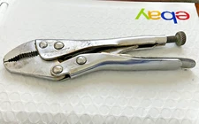 Vintage MONTGOMERY WARD POWR KRAFT Vise Grip Type Locking Pliers 7" USA 84-4786