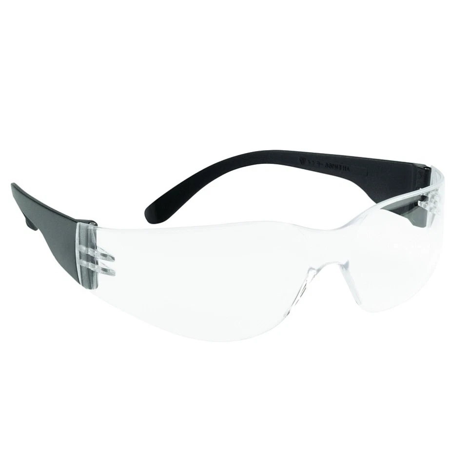 GSF (GEORG SCHMERLER GMBH) Leichte Arbeits Schutzbrille EN 166 kratzfest beschlagfrei Sicherheit sportlich
