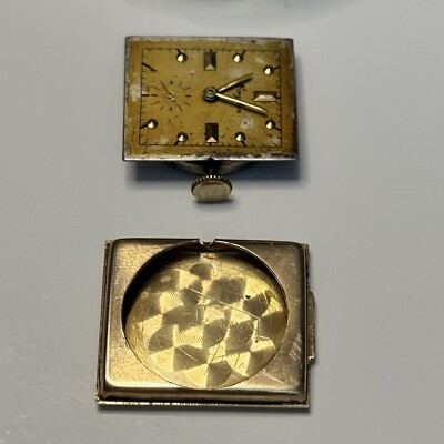 14K Gold Kingston 17 Jewel Swiss-made Mechanical 1960's