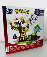 Pokémon Mega EMOLGA & BULBASAUR'S CHARMING WOODS Set #HTH69
