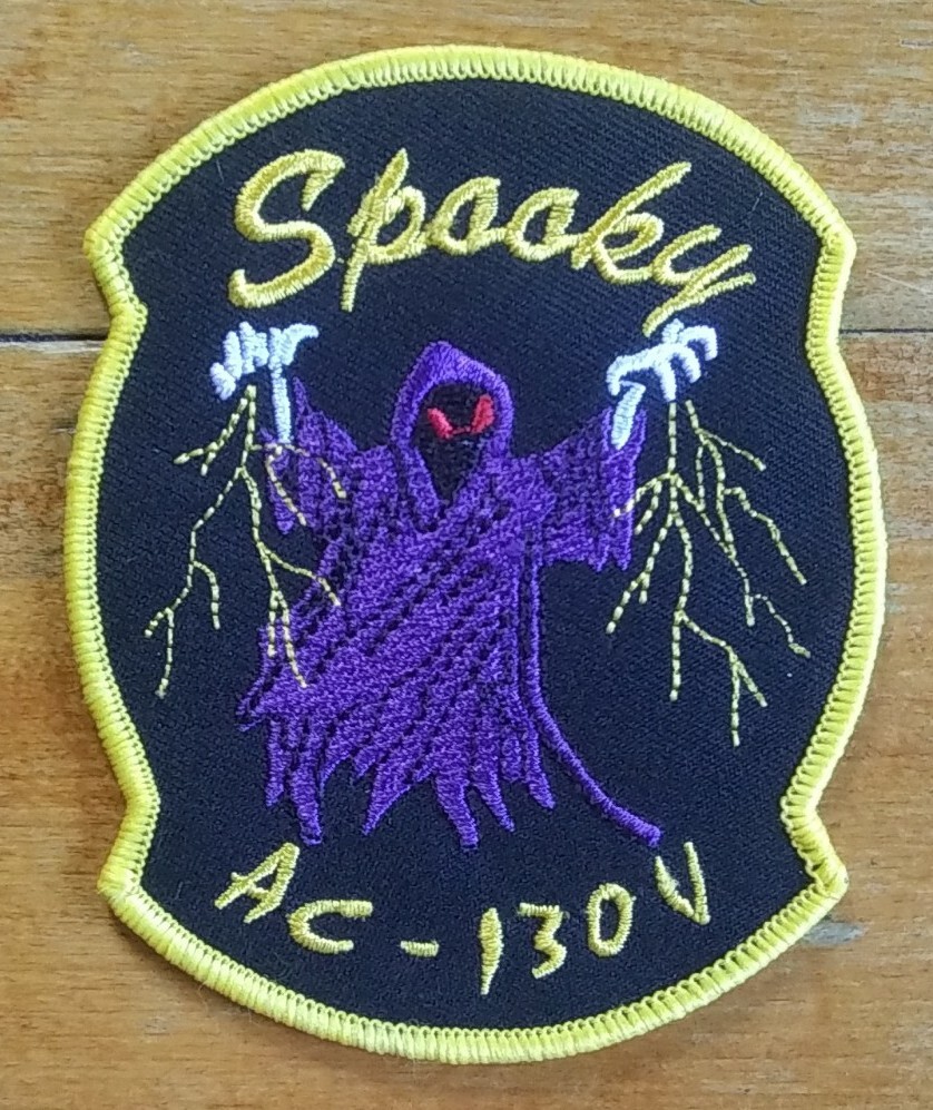 AFSOC AC-130U Air Force ~ SPOOKY ~ Gunship MILITARY Patch