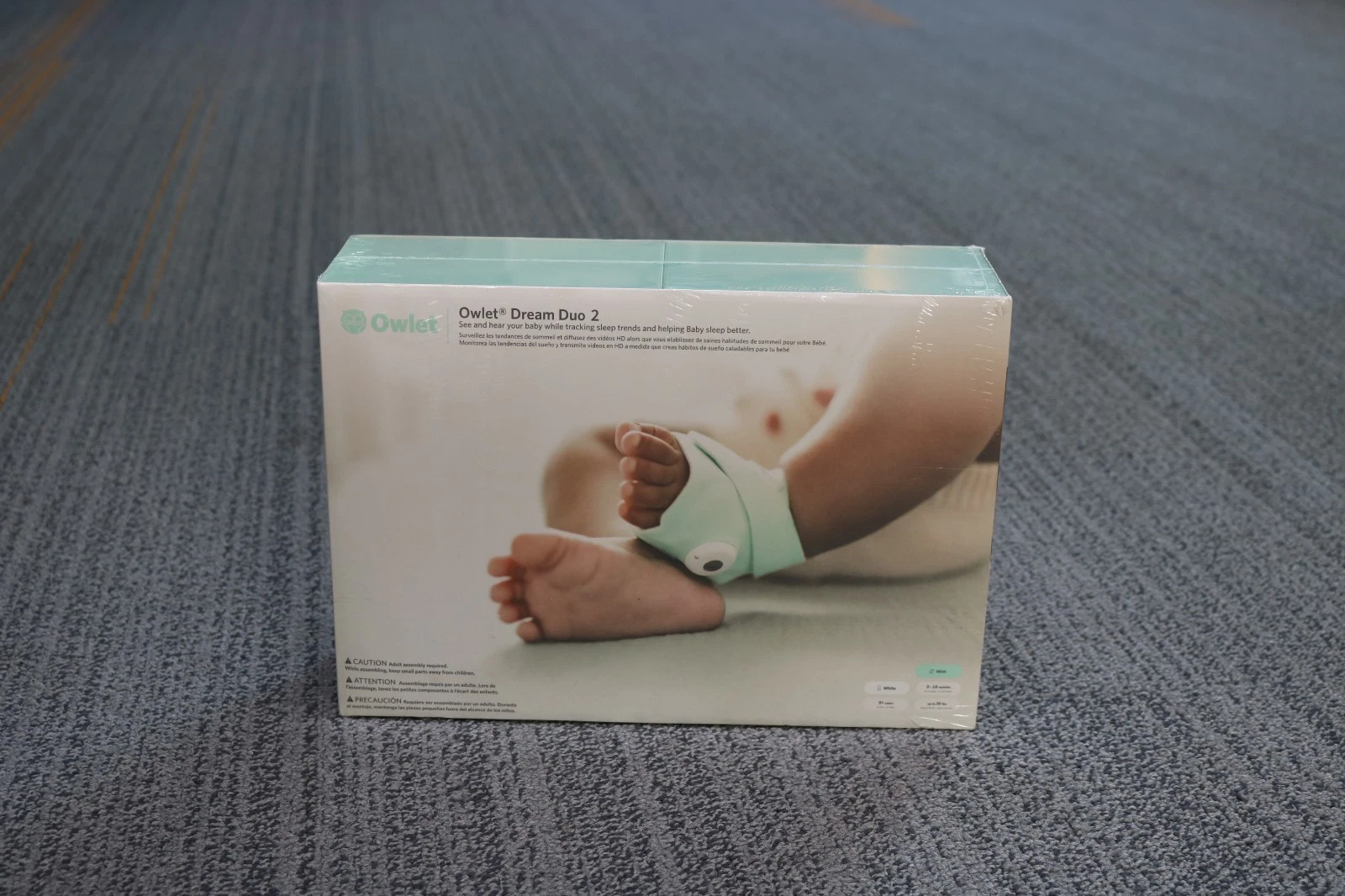 Owlet Dream Duo 2 Smart Wearable Baby Monitor