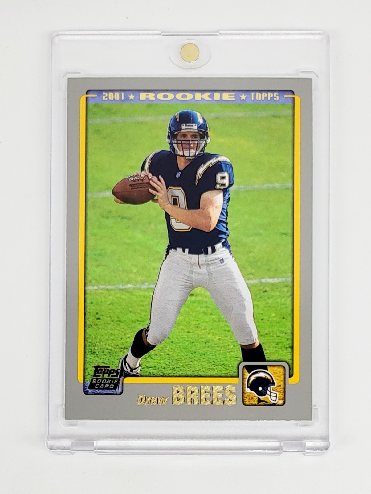 MINT RC ORIGINAL 2001 Topps #328 Drew Brees Rookie SAN DIEGO CHARGERS PURDUE NFL