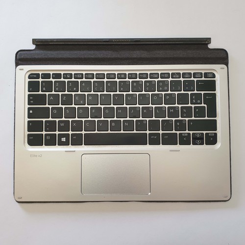 HP Elite x2 1012 G1 Tastatur Dock Französisch AZERTY Keyboard Tablet Backlit