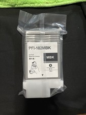 Canon PFI-120MBK Ink Cartridge Tank GENUIN 130ml New Unopened PFI-120MBK