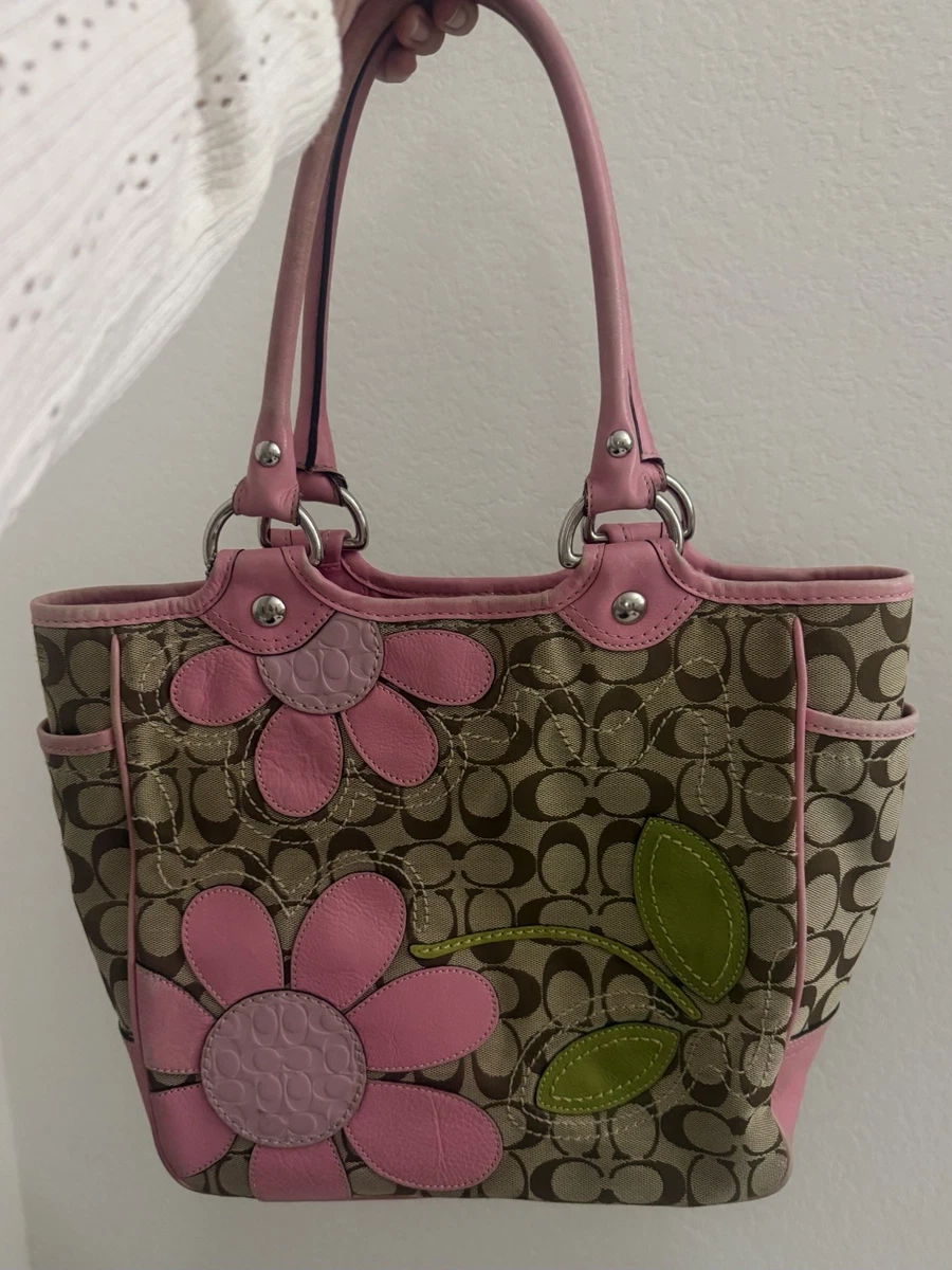 coach floral applique products for sale | eBay