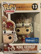 Funko Pop! Vinyl Hamilton King George #13 Walmart Exclusive Broadway Figure