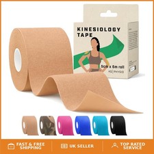 Durable 5m Uncut Kinesiology Tape - Customizable KT Tape for Workouts & Healing 2.60 per metre