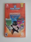 Hasbro Game Night for Nintendo Switch New Sealed! Monopoly Risk Trivial Pursuit