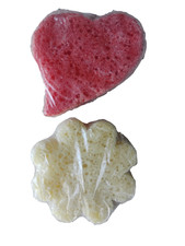 2-Pack Spongelle Built-in Body Wash Sponges Mystery Scents NEW X6