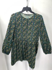 Zara Size Small Misses Long Sleeve Dress