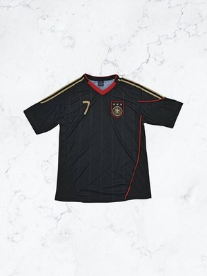 Germany 2010-2011 Away Football Jersey #7 Schweinsteiger Size L