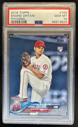 2018 Topps Shohei Ohtani Rookie RC #700 Angels PSA 10 GEM MINT
