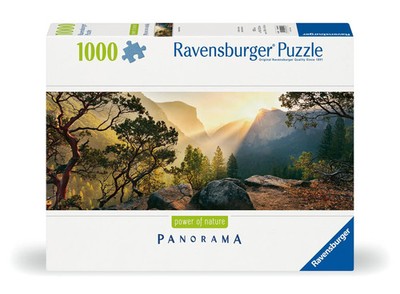 Erwachsenenpuzzle 1000 Teile - Yosemite Park | Spiel | Power of Nature | Deutsch