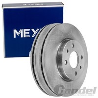 2X Meyle Bremsscheiben 257,5Mm Vorne Passend FÜR Alfa Romeo Mito CitroËN Nemo