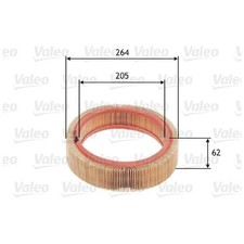 Luftfilter für Renault 11 B/C37 19 1 B/C53 L53 2 21 K48 L48 9 L42 Clio | 452578