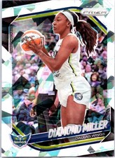 2025 Panini Prizm WNBA #27 Diamond Miller Ice Prizms