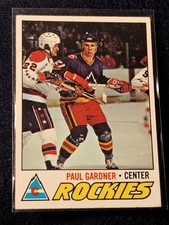 1977-78 Topps Hockey - #24 Paul Gardner (RC) - Denver Rockies VG-EX Condition 