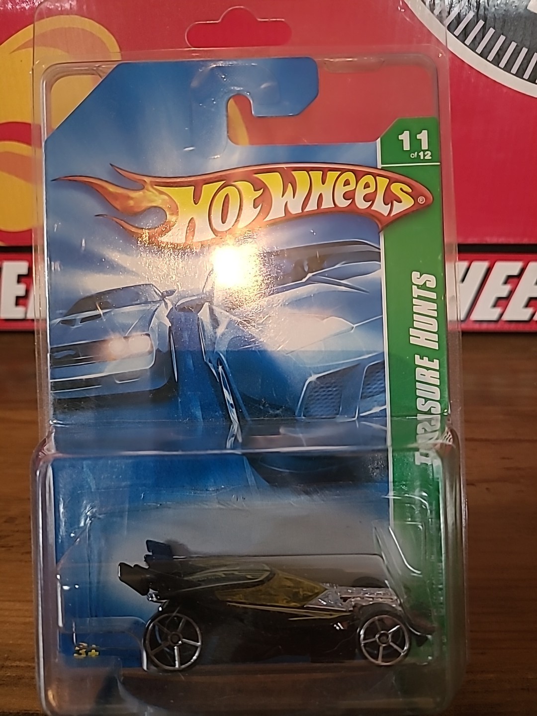 Hot Wheels Treasure Hunts Drift King #11/12 Die Cast Toy Car 2007 NOC