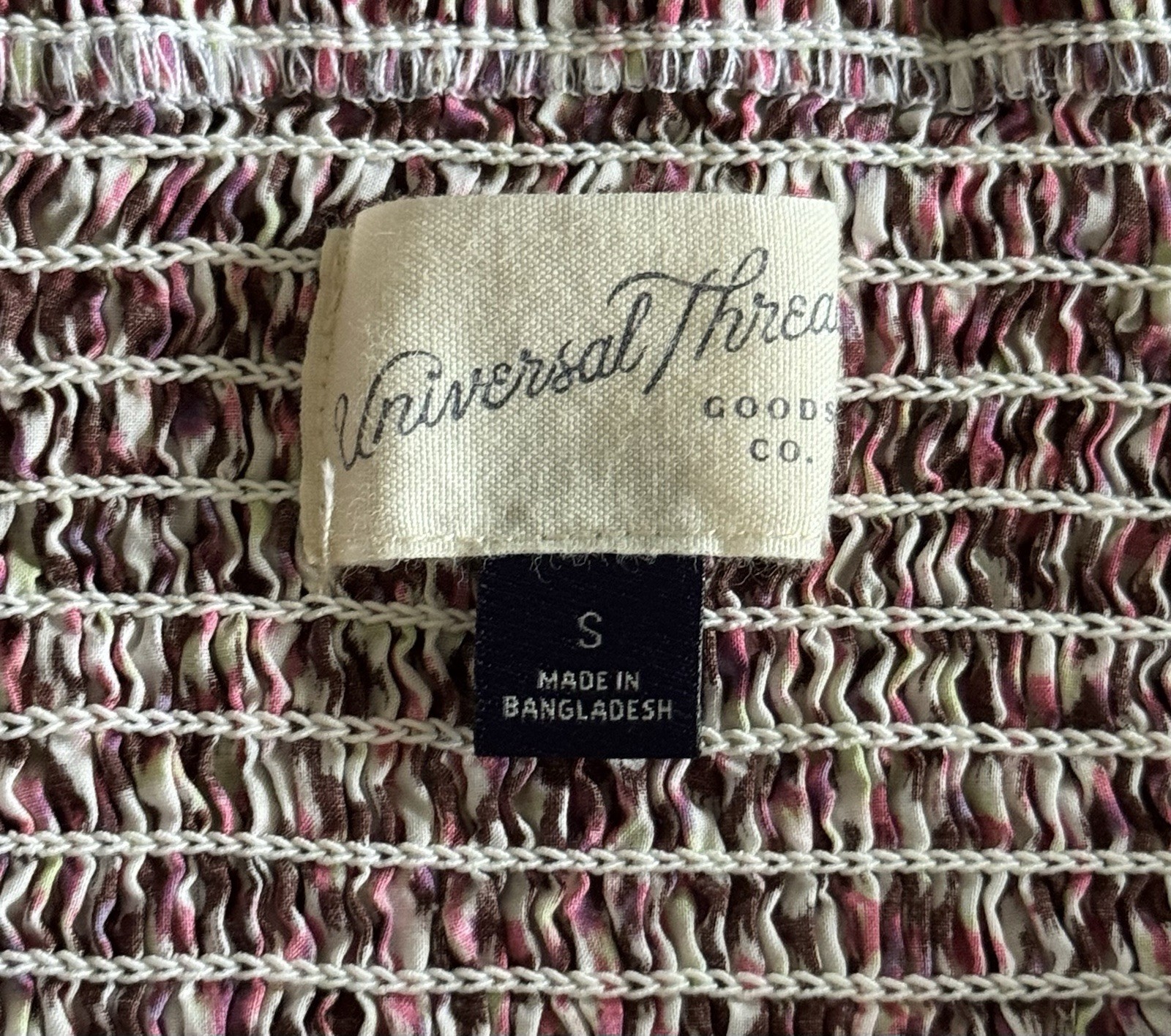 Universal Thread Peasant Blouse Puff Sleeves, Smo… - image 3