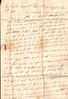 1831 Stampless Cover Burlington, VT Strong Cancel w/Contents — photo 2