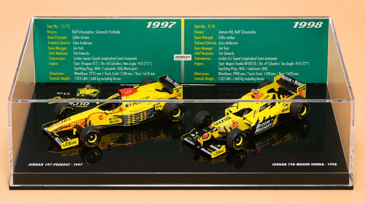 Jordan Diecast Formula 1 Cars 1998 Vehicle Year for sale | eBay