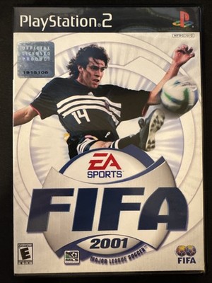 FIFA 2001 Original Sony PS2 Game EA Sports Major League Soccer MLS Vintage Retro