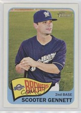 2014 Topps Heritage Scooter Gennett #285 j1d