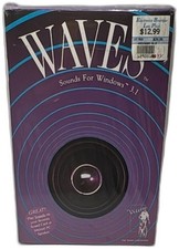 Waves Sounds For Windows 3.1 Vitesse Big Box Software Sealed Vintage 1990s