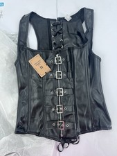 Steampunk Corset Women's Punk Steel Bone Body Shapers XL
