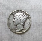 1944 P Mercury Silver Dime 10 Cents #GH36