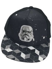 Star Wars Youth Boys Black Storm Trooper Baseball Cap Snap Back Ball Hat