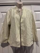 Women  s Additions By Chico  s Dressy Jacket Size 2 Or Large