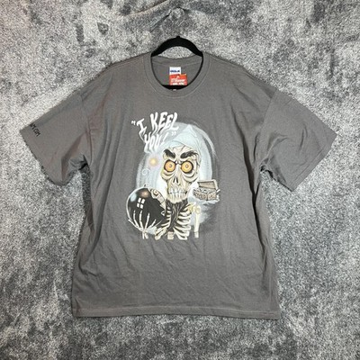 Jeff Dunham Shirt Mens XL Gray Achmed I Keel You Graphic Tee Comedy Brand New