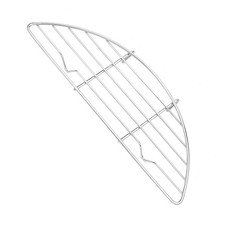 Halbrundes Kühlregal aus 304 Edelstahl 26 x 9 x 2 cm leicht