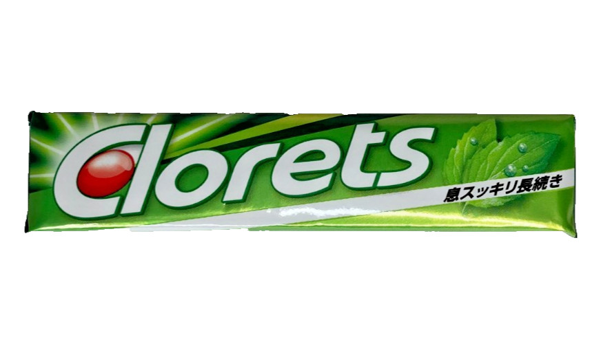 Japan Mint Gum Mondelēz Japan Clorets XP Original Mint – 14 pieces × 20 bags