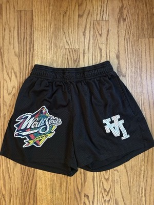 HMDD Happy Memories Don't Die LA World Series Mesh Shorts Black Sz