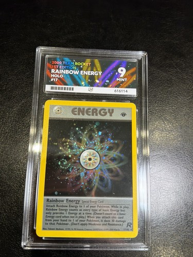Rainbow Energy (1st Edition) graded ACE 9 for sale on eBay