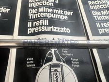 PAPERMATE refill penna NERO F fine 3 PEZZI ricambi ricarica inchiostro Aurora