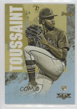 2019 Topps Fire Gold Minted Touki Toussaint #79 fm0