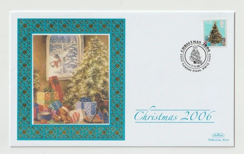 7/11/2006 UK GB FDC - Christmas 2006 - £1.19 - Yuletide Close Special Postmark