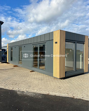 Sommerhaus 11×3,2 m PREMIUM Tiny House Ferienhaus Mobilheim Modulha 35 m²