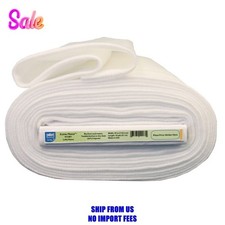 Pellon 972 Fleece Quilting Batting Fabric, White 45" x 10 Yards by The Bolt