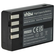 Batterie pour Pentax K-30 K-50 K-S1 K-P K-500 K-S2 K-R K-2 K-70 900mAh 7,2V