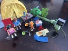 Vintage Playmobil  Summer Fun Family Camping #5435 Incomplete