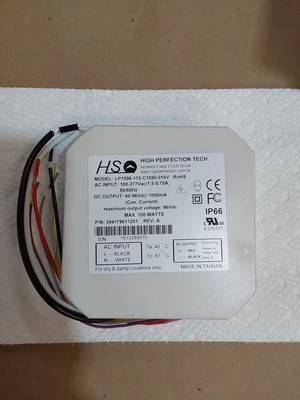 HS LP1096-112-C1050-010V Constant Current 1800mA LED Driver 100-277VDC 100W