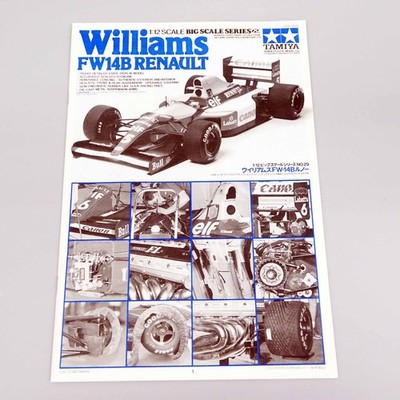 Tamiya 1/12 Williams FW14B Renault #1992 World Champion Plastic