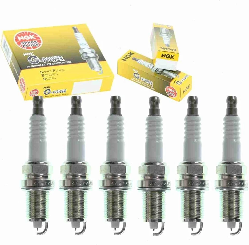 Paquete de 6 bujías NGK G-Power para Acura TL 1999-2003 - Repuesto de ajuste directo Foto 3 de 4
